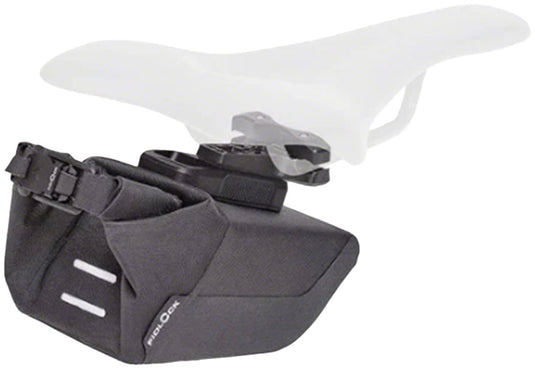 Fidlock Pinclip Saddle Bag and Base - Small Black