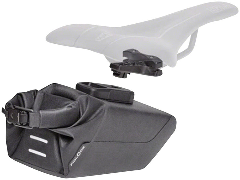 Load image into Gallery viewer, Fidlock Pinclip Saddle Bag and Base - Medium Black
