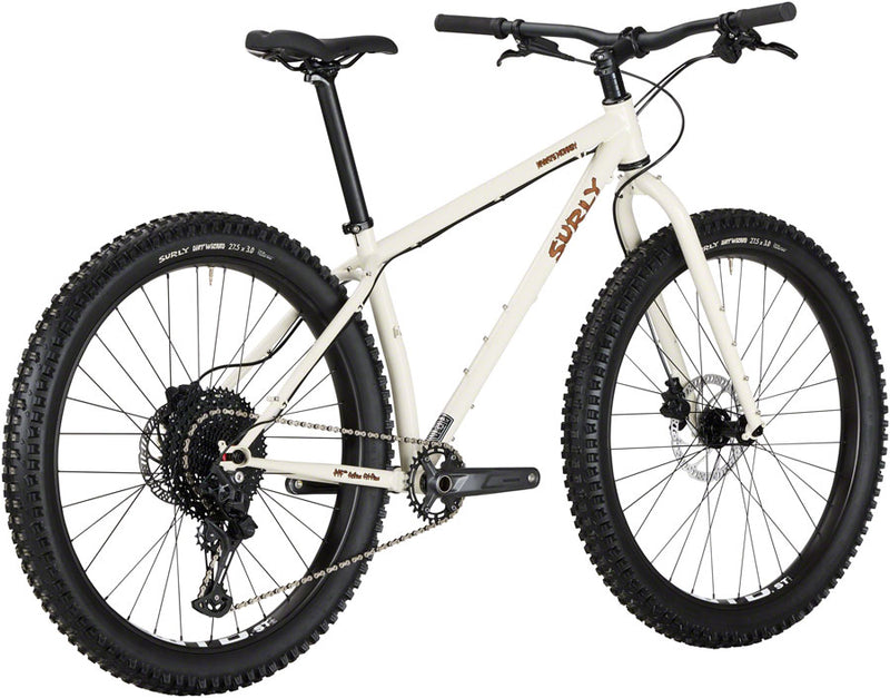Load image into Gallery viewer, Surly Karate Monkey Bike - 27.5" Steel Snow Mold White X-Large
