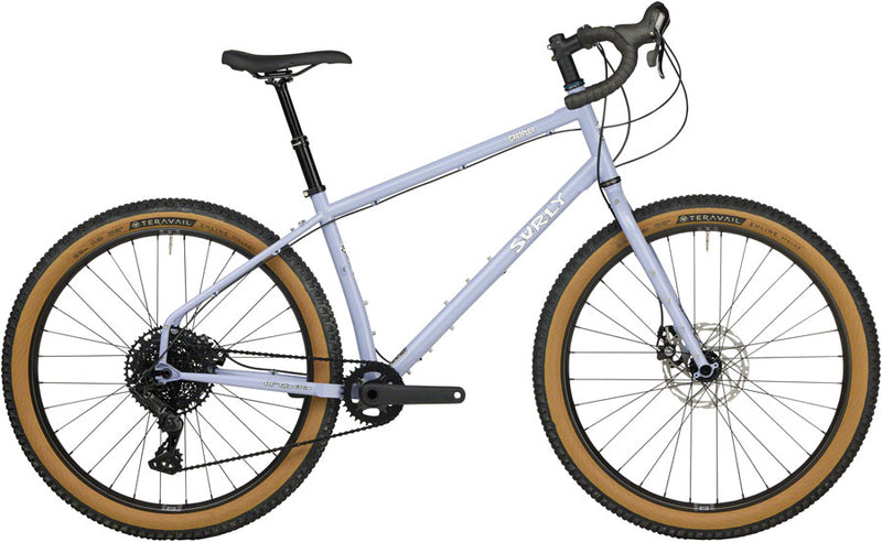 Load image into Gallery viewer, Surly Grappler Bike - 27.5" Steel Purple Dust Bunny Medium
