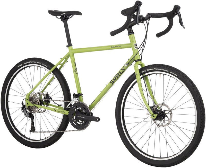 Load image into Gallery viewer, Surly Disc Trucker Bike - 26" Steel Pea Lime Soup 46cm
