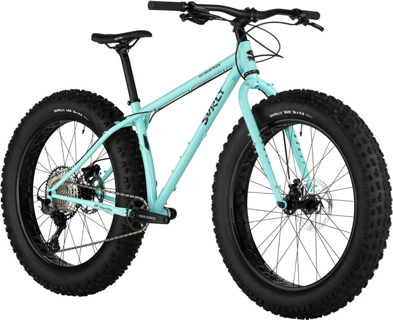 Load image into Gallery viewer, Surly Ice Cream Truck Fat Bike - 26" Steel Safety Mask Blue Medium
