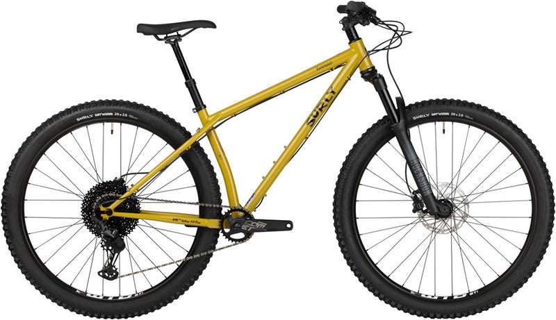 Load image into Gallery viewer, Surly Krampus Front Suspension Bike - 29" Steel Nose Drip Curry Medium
