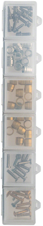 Load image into Gallery viewer, Jagwire Hydraulic Hose Fittings Mini Combo Box for SRAM and Shimano Brakes
