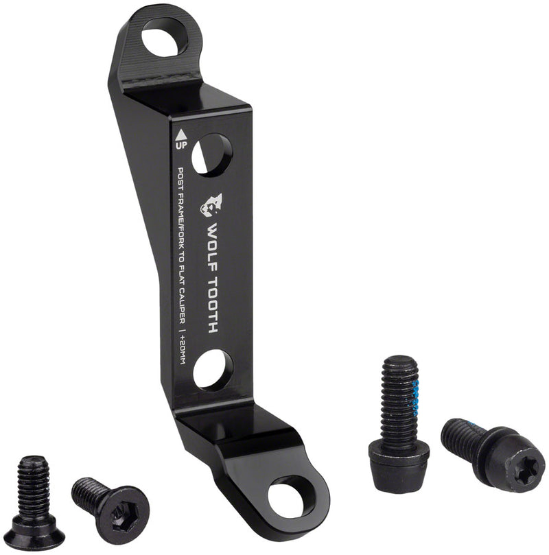 Load image into Gallery viewer, Wolf Tooth Disc Brake Adapter - Post to Flat Mount +20mm

