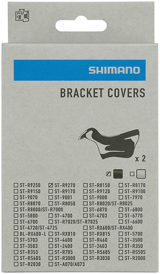 Load image into Gallery viewer, Shimano Dura-Ace ST-R9270 Di2 STI Lever Hoods - Black Pair

