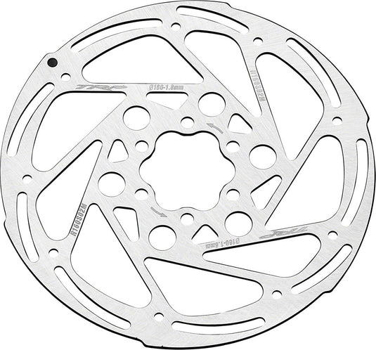 TRP R2 Disc Brake Rotor - 160mm 6-Bolt 1.8mm Rust Blocker Treatment Silver