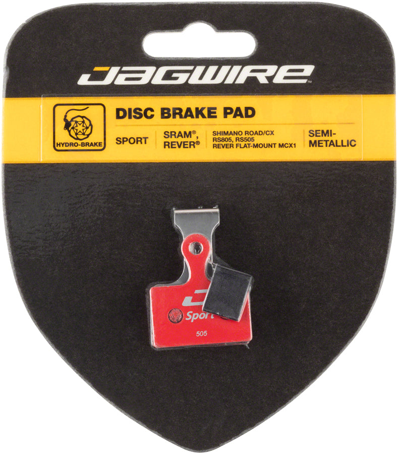 Load image into Gallery viewer, Jagwire Sport Semi-Metallic Disc Brake Pads - For Shimano Dura-Ace 9170 Ultegra R8070 105 R7070 GRX RX810 Box/25 Pairs
