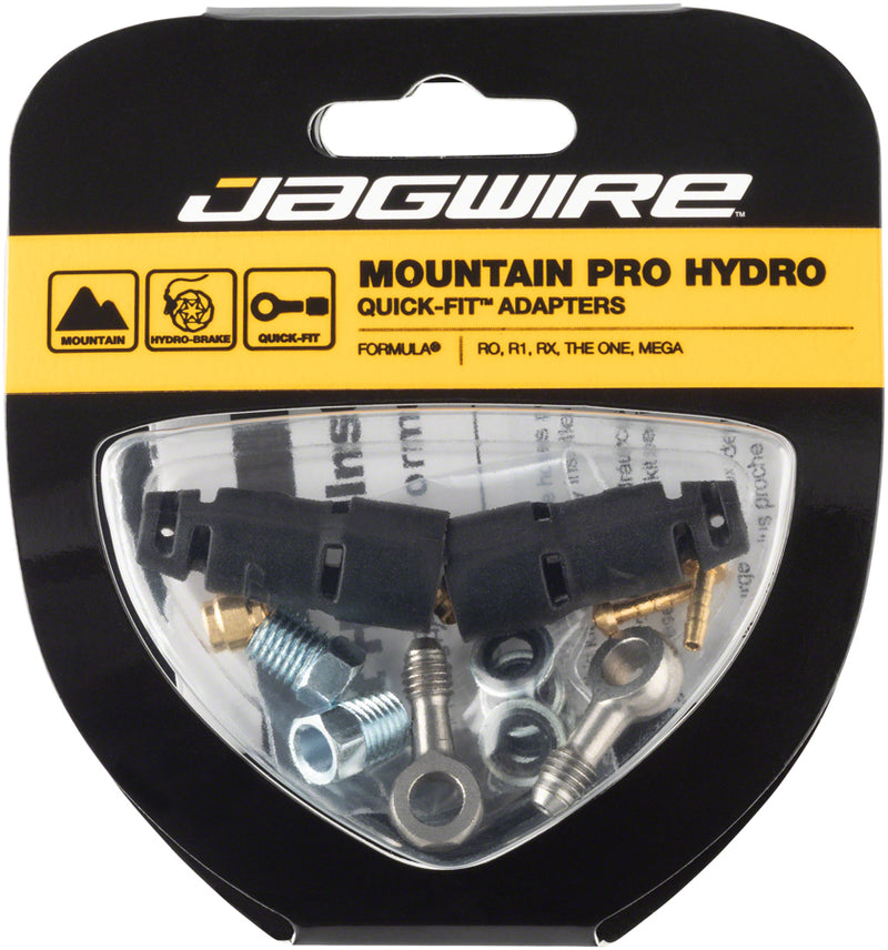Load image into Gallery viewer, Jagwire Pro Disc Brake Hydraulic Hose Quick-Fit Adaptor Formula R1R R1 T1 RO
