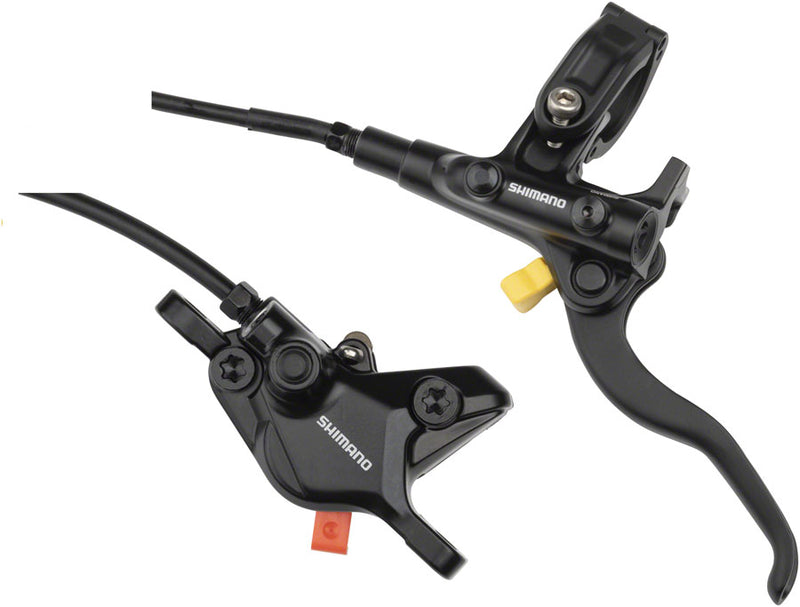 Load image into Gallery viewer, Shimano Deore BL-M4100/BR-MT410 Disc Brake Lever - Front Hydraulic Resin Pads Gray
