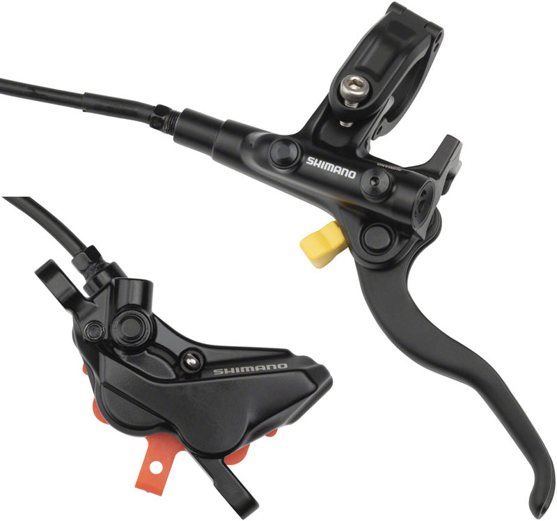 Load image into Gallery viewer, Shimano Deore BL-M4100/BR-MT420 Disc Brake Lever - Front Hydraulic Resin Pads Gray
