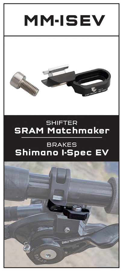 Load image into Gallery viewer, Wolf Tooth ShiftMount MM Shifter to I-Spec EV Brake
