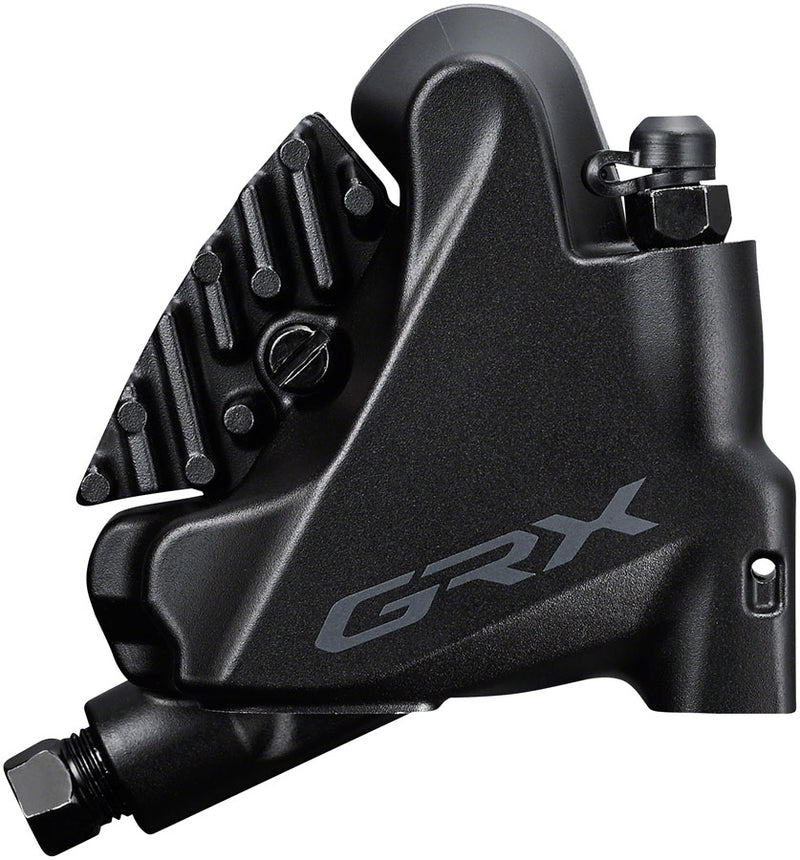 Load image into Gallery viewer, Shimano GRX ST-RX400/BR-RX400 Hydraulic Disc Brake Brake/Shift Lever - Right 10-Speed Flat Mount Finned Resin Pads BLK

