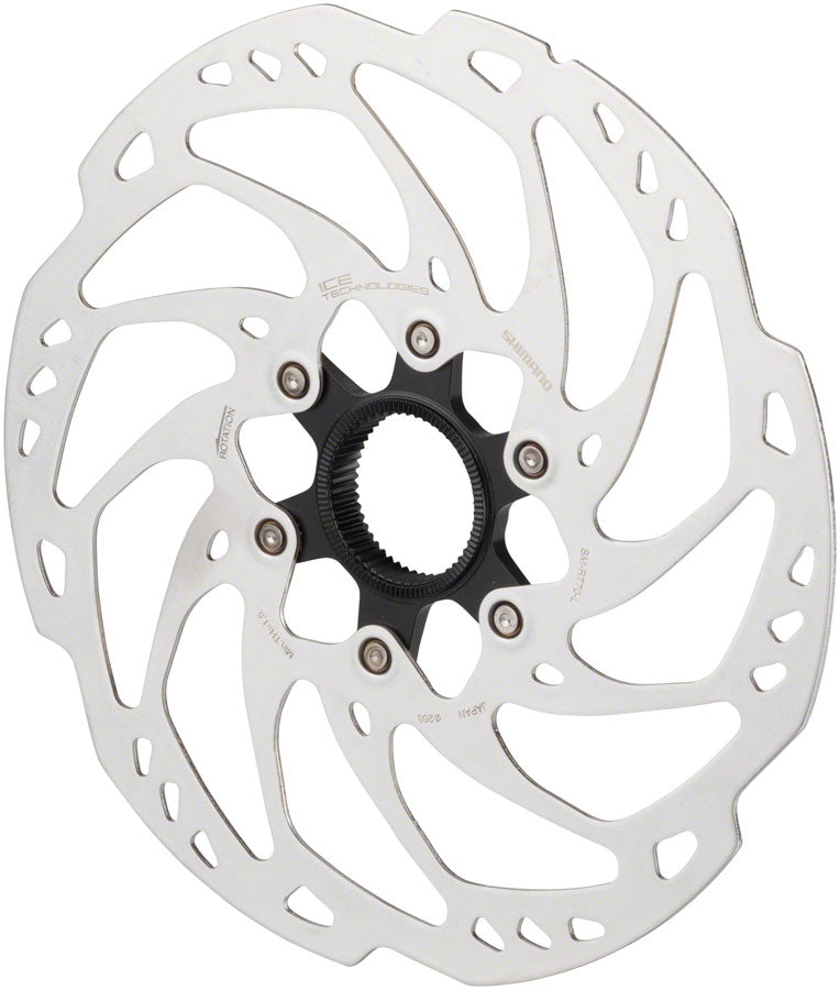 Load image into Gallery viewer, Shimano SLX SM-RT70-LE Disc Brake Rotor - 203mm Center Lock Silver

