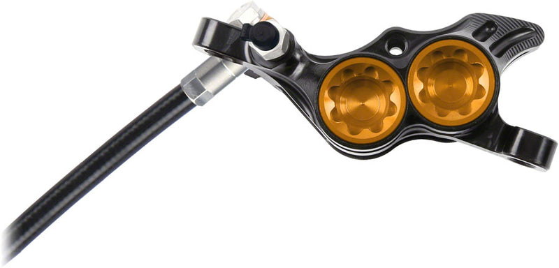 Load image into Gallery viewer, Hope Tech 4 E4 Disc Brake and Lever Set - Rear Hydraulic Post Mount Bronze
