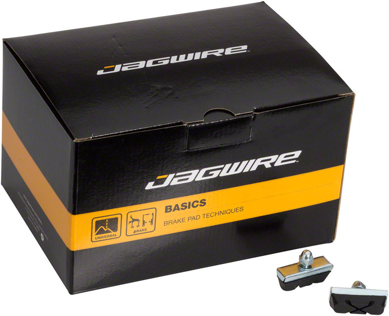 Load image into Gallery viewer, Jagwire Basics X-Caliper Brake Pads - Threaded Black Box of 50 Pairs
