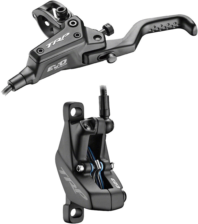 Load image into Gallery viewer, TRP EVO Pro HD-M9040 Disc Brake Lever - Left/Front Rear 1900mm Hose Post Mount 4-Piston BLK
