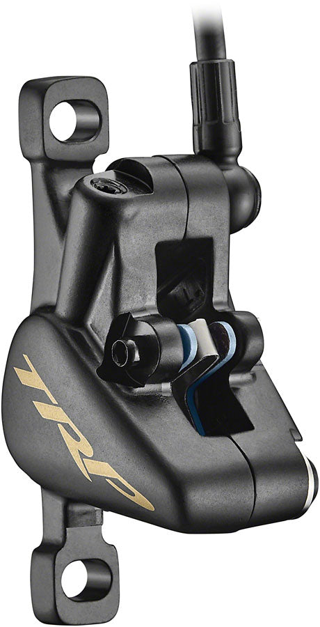 TRP EVO X HD-M9020 Disc Brake Lever - Right/Front Rear 1900mm Hose Post Mount 2-Piston Gold