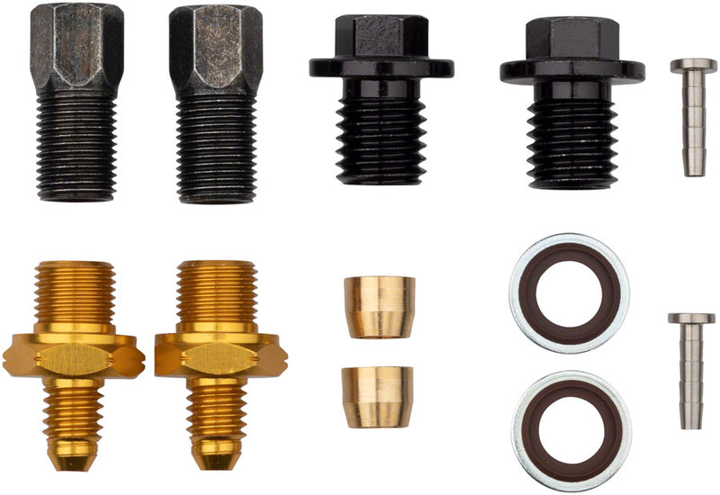 Load image into Gallery viewer, Jagwire Pro Disc Brake Hydraulic Hose Quick-Fit Adaptor Shimano Dura Ace Ultegra
