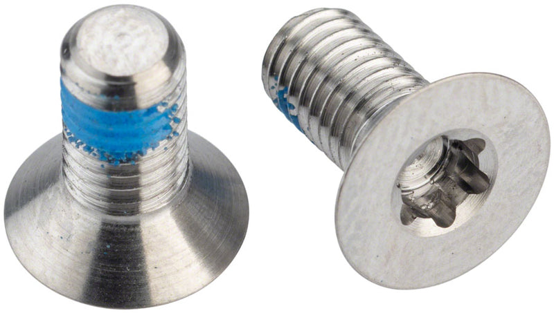Load image into Gallery viewer, SRAM Flat Mount Fork Adaptor Bolts 5mm Titanium
