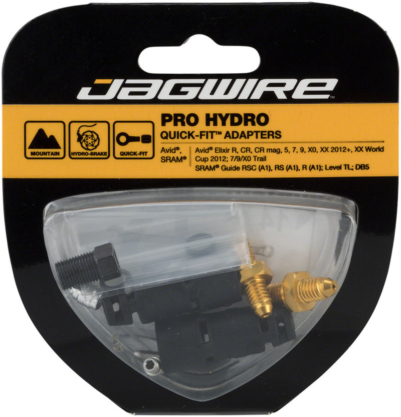Load image into Gallery viewer, Jagwire Pro Quick-Fit Adapters Hydraulic Hose - Fits SRAM DB5 Guide Level Avid Elixir Trail XX
