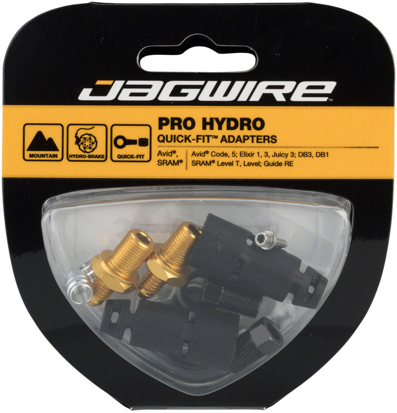 Load image into Gallery viewer, Jagwire Pro Quick-Fit Adapters Hydraulic Hose - Fits SRAM Guide Level Avid Code DB Elixir Juicy
