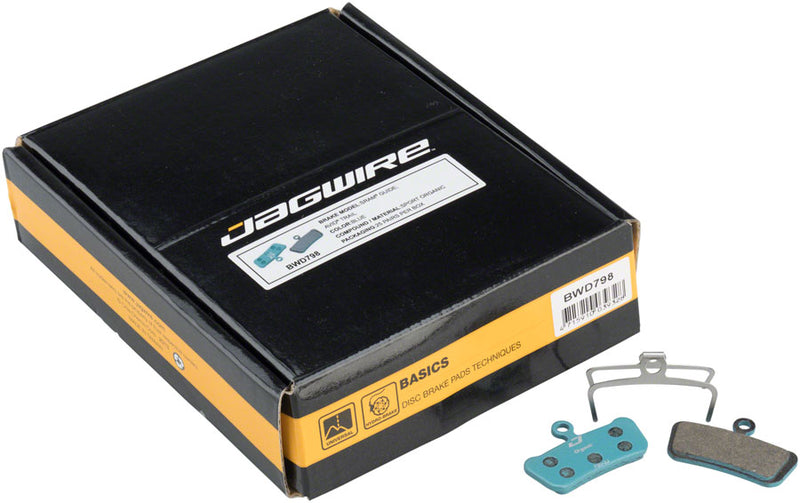 Load image into Gallery viewer, Jagwire Sport Organic Disc Brake Pads SRAM Guide Ultimate RSC RS R Avid Trail - Steel Backed 25 Pair Bulk Pack
