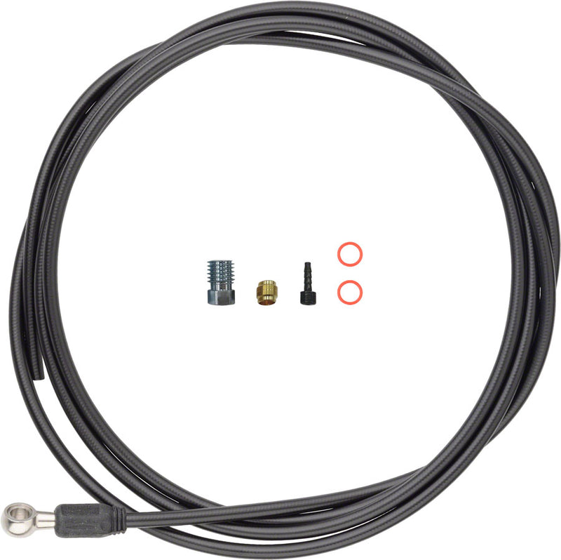 Load image into Gallery viewer, Jagwire Sport Mineral Oil Hydraulic Hose Kit for Magura MT 2000mm Black
