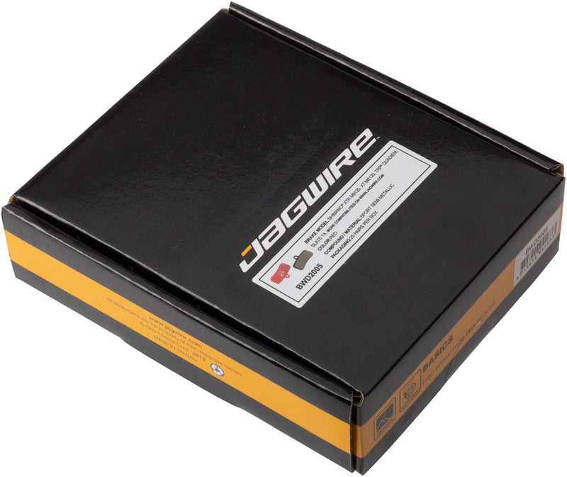 Load image into Gallery viewer, Jagwire Sport Semi-Metallic Disc Brake Pads Shimano XTR M9120 XT M8120 SLX M7120 Saint M820 MT520 MT420 Box of 25 Pairs
