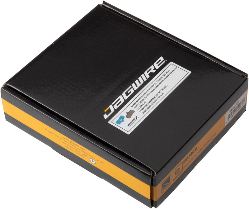 Load image into Gallery viewer, Jagwire Sport Organic Disc Brake Pads Shimano XTR M9120 XT M8120 SLX M7120 Saint M820 MT520 MT420 Box of 25 Pairs
