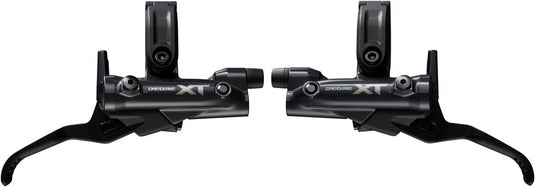 Shimano Deore XT M8200/8220 Disc Brake Upgrade Kit - Right Left BL-M8200 Levers Post Mount Front Rear BR-M8220 4-Piston Calipers