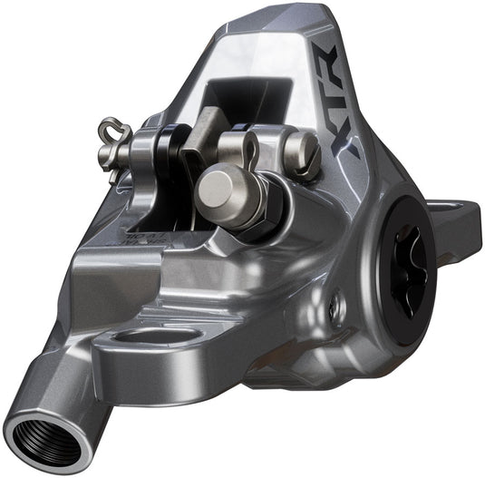 Shimano XTR M9200 XC Disc Brake Lever - Left/Front  Post Mount 2-Piston Caliper SM-BH90-SS Hose Metal Pads Gray