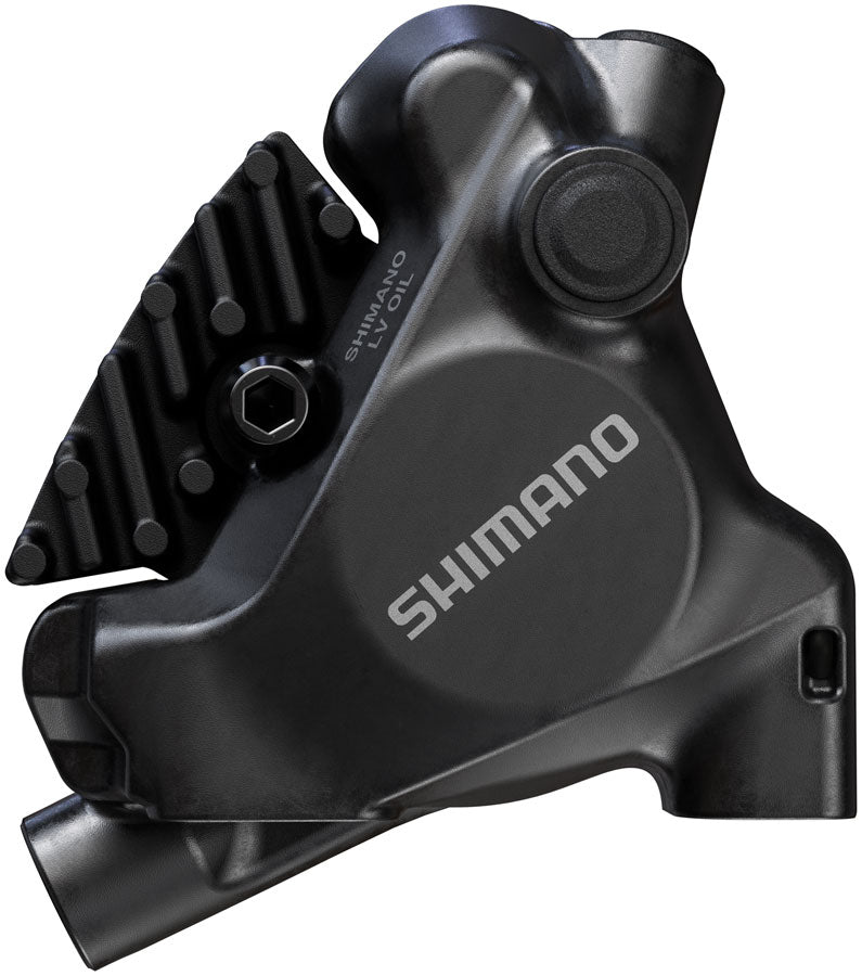Load image into Gallery viewer, Shimano BR-MT805 XC Disc Brake Caliper - Rear Flat Mount 2-Piston Includes K04S Metal Pads
