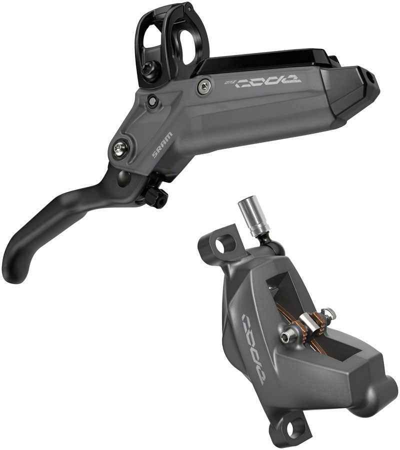 Load image into Gallery viewer, SRAM Code Bronze Stealth Disc Brake Lever - Rear Post Mount 4-Piston Aluminum Lever SS Hardware Dark Polar C1
