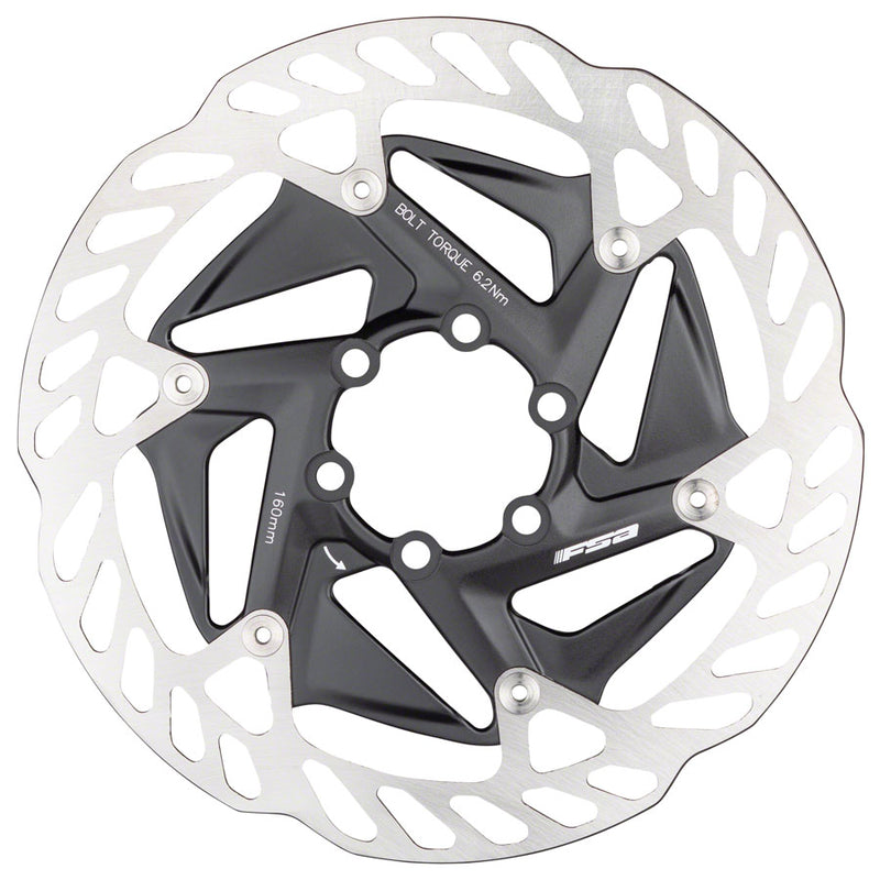 Load image into Gallery viewer, Full Speed Ahead K-Force WE Disc Brake Rotor - 160mm 6-Bolt Silver
