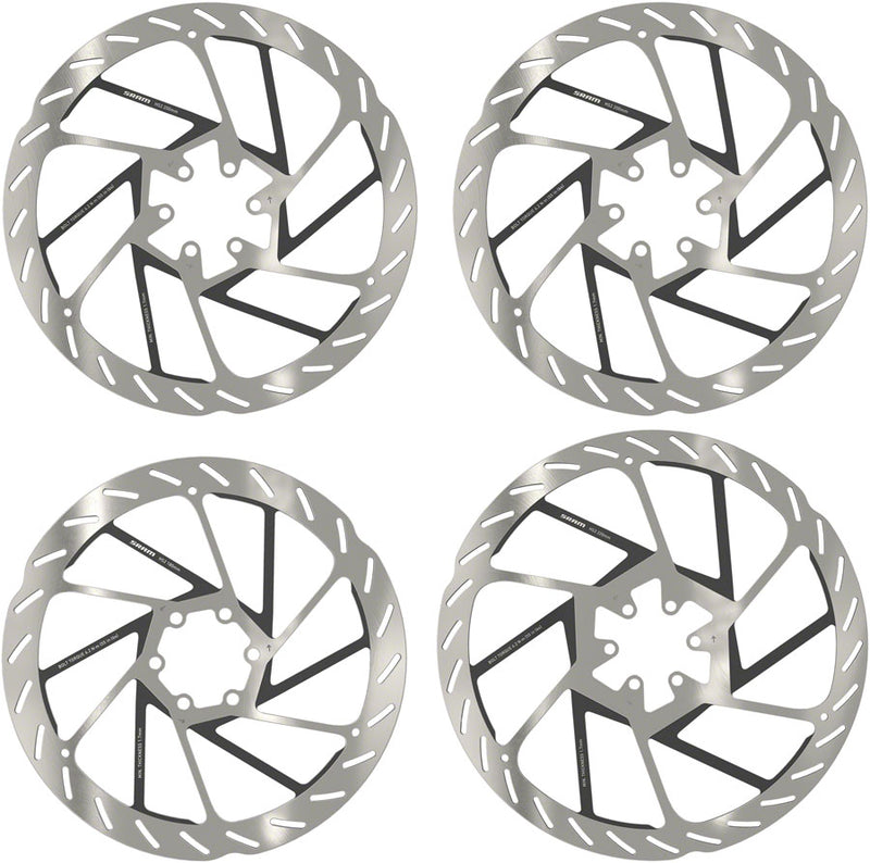 Load image into Gallery viewer, SRAM Maven Ultimate Stealth Expert Disc Brake Kit - Front/Rear Levers Front/Rear Teal Splatter Calipers Adapters Rotors Bleed Kit A1
