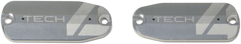 Load image into Gallery viewer, Hope Tech 4 Brake Lever Reservoir Lid - Silver Pair
