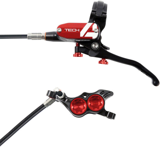 Hope Tech 4 E4 Disc Brake Left/Front 74mm Red