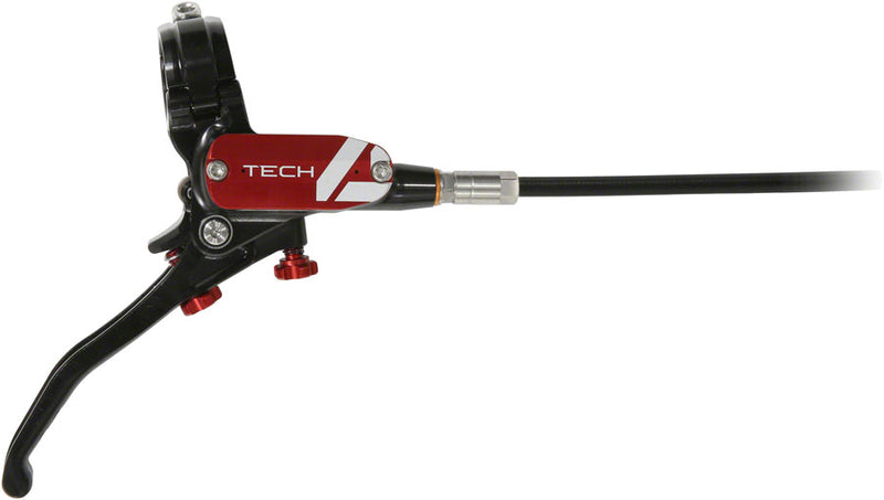 Load image into Gallery viewer, Hope Tech 4 E4 Disc Brake and Lever Set - Rear Hydraulic Post Mount Red
