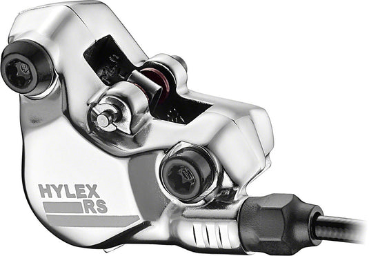 TRP Hylex RS Disc Brake Lever - Right Hand Lever Hydraulic Flat Mount Gum/Silver