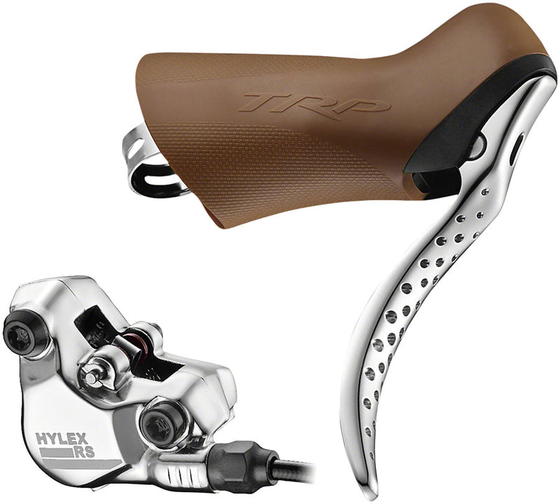 Load image into Gallery viewer, TRP Hylex RS Disc Brake Lever - Right Hand Lever Hydraulic Flat Mount Gum/Silver
