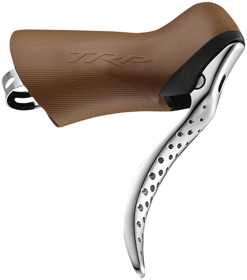 Load image into Gallery viewer, TRP Hylex RS Disc Brake Lever - Left Hand Lever Hydraulic Flat Mount Gum/Silver
