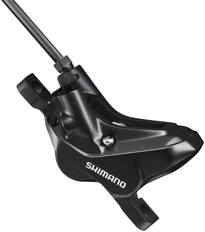 Load image into Gallery viewer, Shimano BR-MT420 Disc Brake BL-MT401 Lever - Front Hydraulic 4-Piston Post Mount BLK
