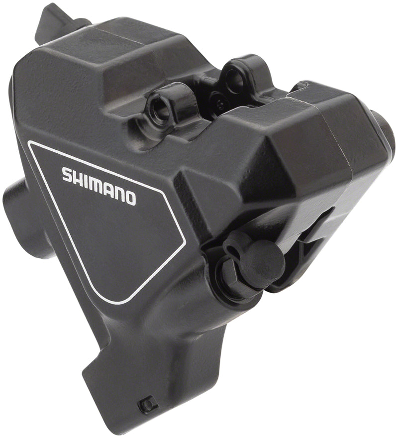 Load image into Gallery viewer, Shimano Altus BR-UR300 Rear Flat-Mount Hydraulic Disc Brake Caliper Resin Padsouth Fins BLK

