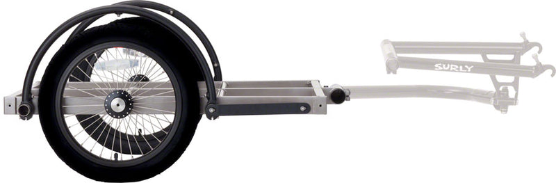 Load image into Gallery viewer, Surly Ted Trailer: Short Bed 16" Wheels Gray
