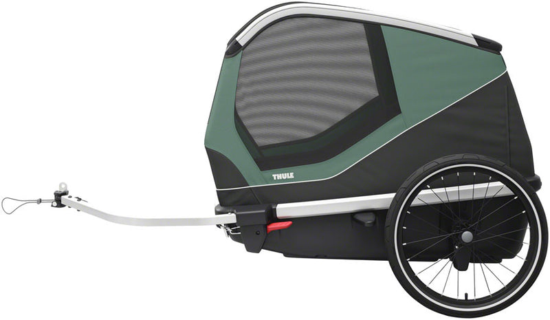 Load image into Gallery viewer, Thule Bexey Dog Bike Trailer- Hazy Green Large
