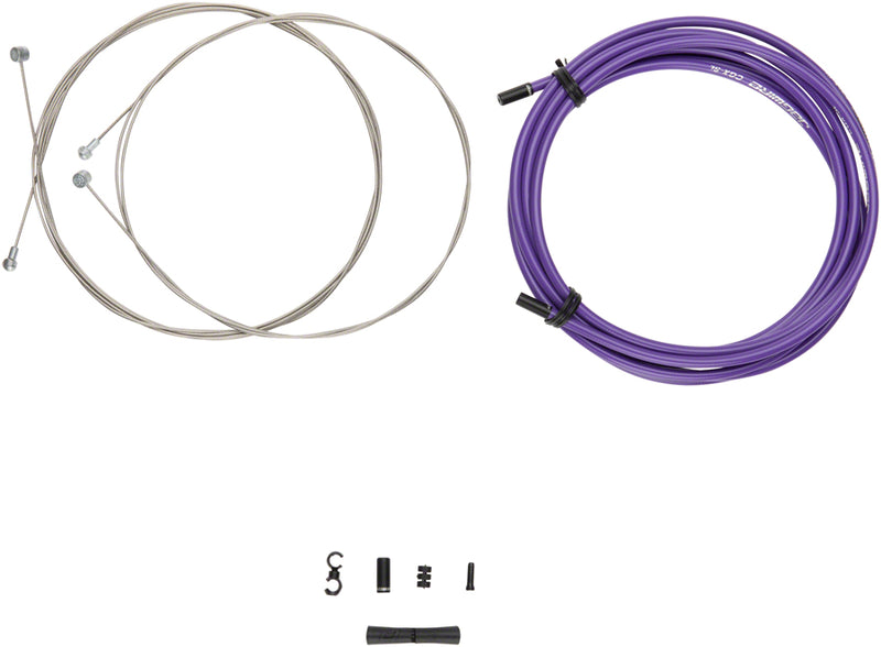 Load image into Gallery viewer, Jagwire Universal Sport Brake Cable Kit Purple
