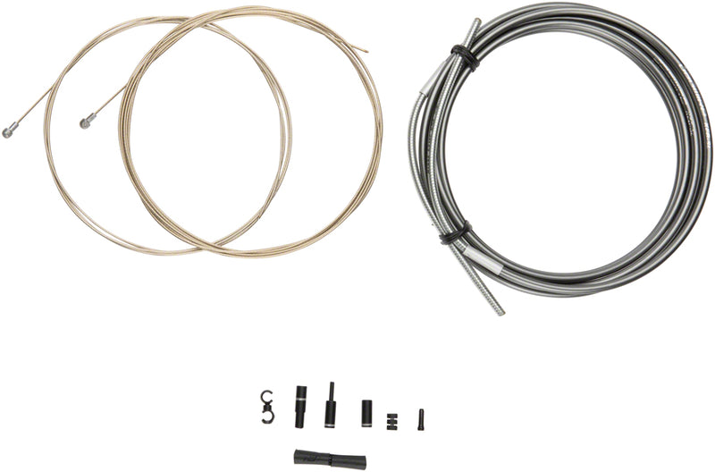 Load image into Gallery viewer, Jagwire Pro Brake Cable Kit Road SRAM/Shimano Ice Gray
