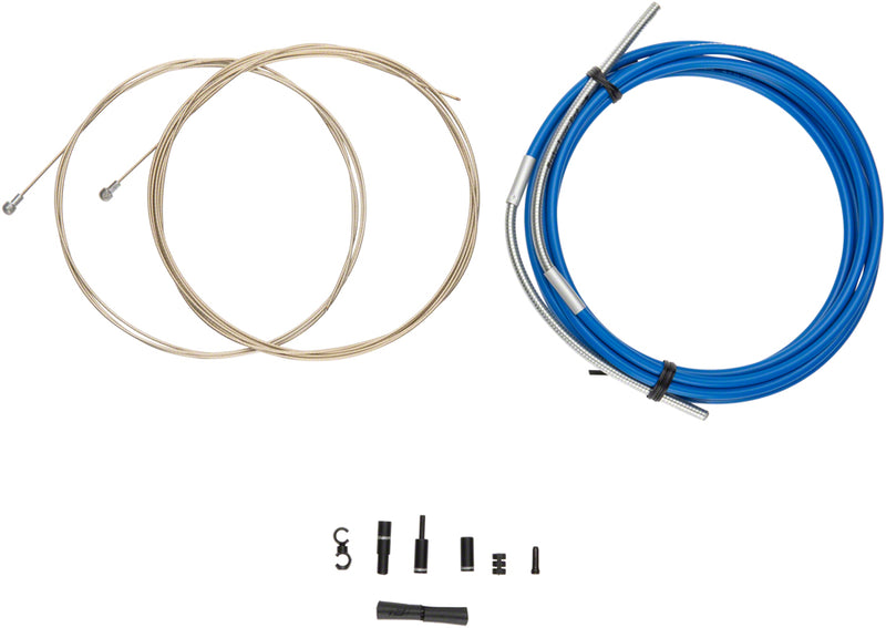 Load image into Gallery viewer, Jagwire Pro Brake Cable Kit Road SRAM/Shimano SID Blue
