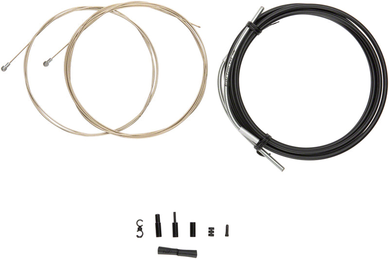 Load image into Gallery viewer, Jagwire Pro Brake Cable Kit Road SRAM/Shimano Stealth Black
